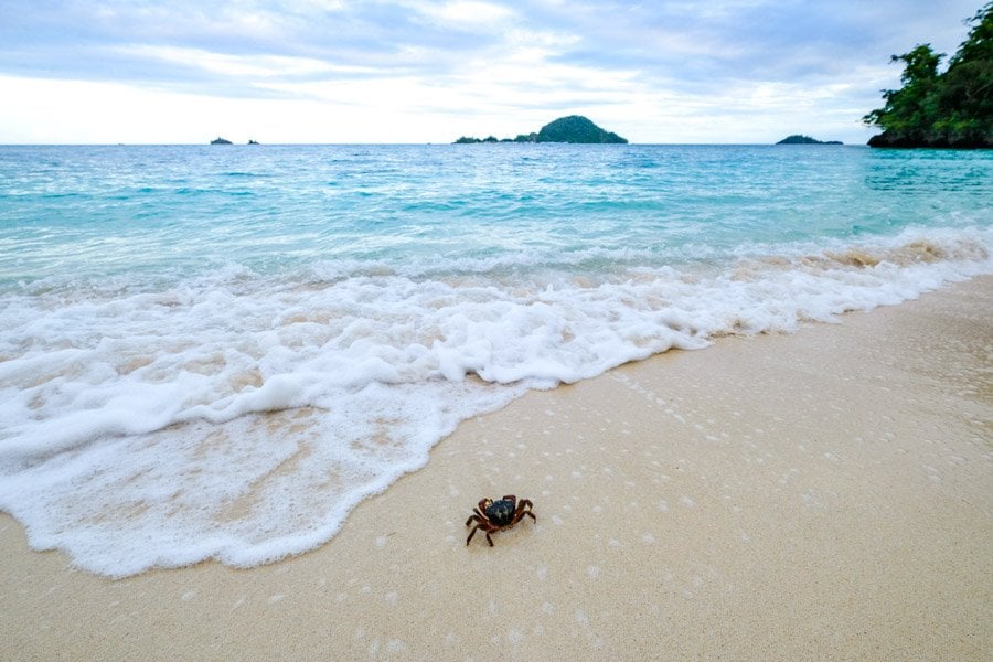 Панорама Лабенгкі згори Вид на острів Лабенгкі з висоти пташиного польоту, Південно-Східна Азія