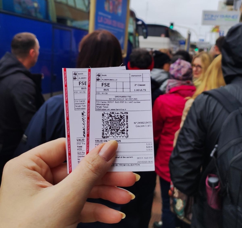 Автобус до Альберобелло Зручний автобус з Барі до Альберобелло: доступний транспорт для вашої подорожі