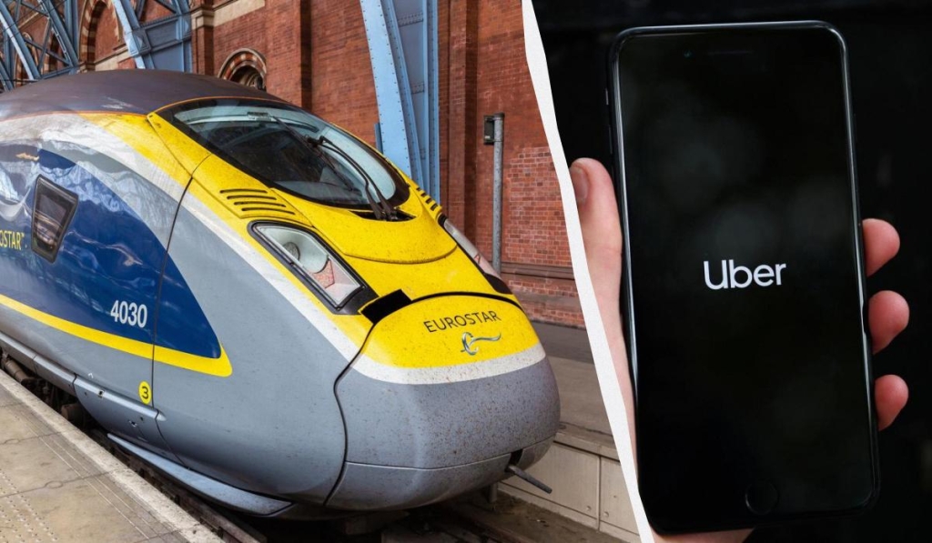 Конкурент Eurostar: Uber хоче запустити прямі поїзди з Лондона до Європи 1 Uber кидає виклик Eurostar / колаж