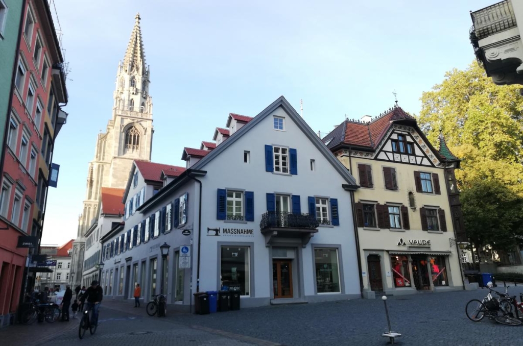 Констанц: німецьке місто з дивакуватими скульптурами на неосяжному Боденському озері 15 Історичний центр Констанца / фото Марина Григоренко