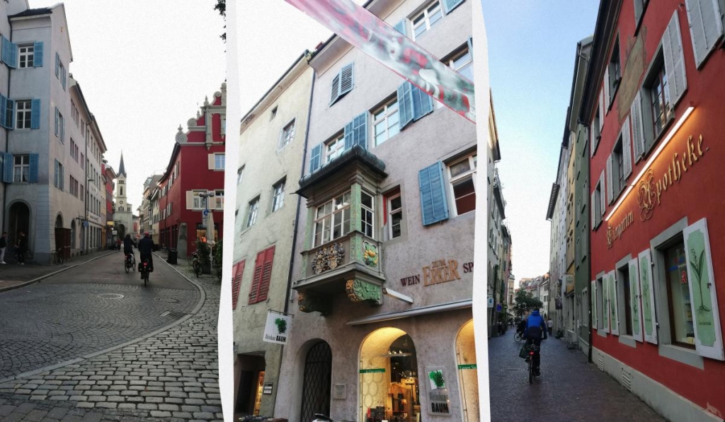 Констанц: німецьке місто з дивакуватими скульптурами на неосяжному Боденському озері 23 Ще трохи вуличок Констанца / колаж