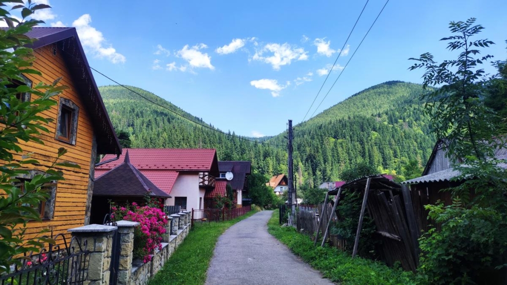 Татарів: тихий рай між галасливими Яремче та Буковелем 31 В Татарові багато приватних садиб здають туристам житло / фото Марина Григоренко