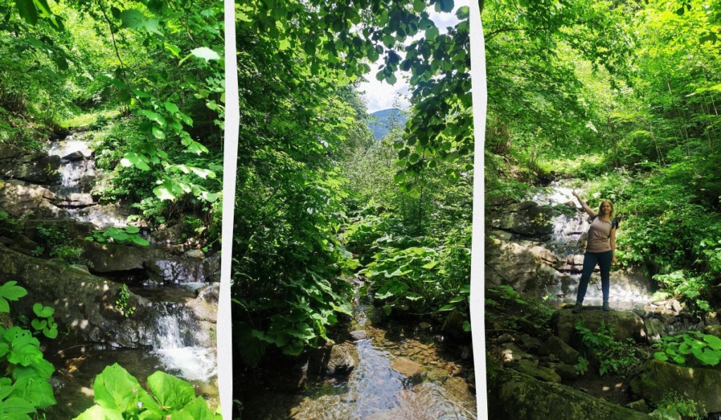 Татарів: тихий рай між галасливими Яремче та Буковелем 43 Водоспад Таторовик / колаж