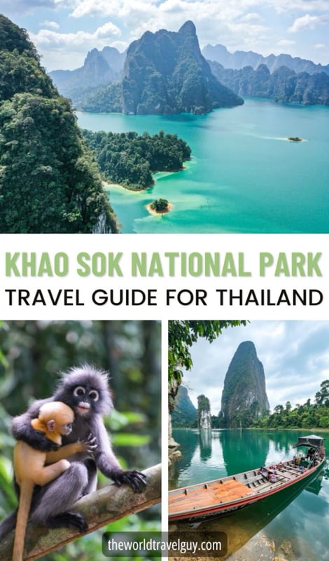 Као Сок: Природа Таїланду Величні вапнякові скелі Као Сок, що виринають з тропічного лісу, Таїланд