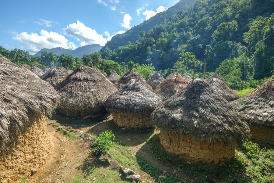 Джунглі до Загубленого міста Стежка в колумбійських джунглях, шлях до Загубленого міста, Сьєрра-Невада