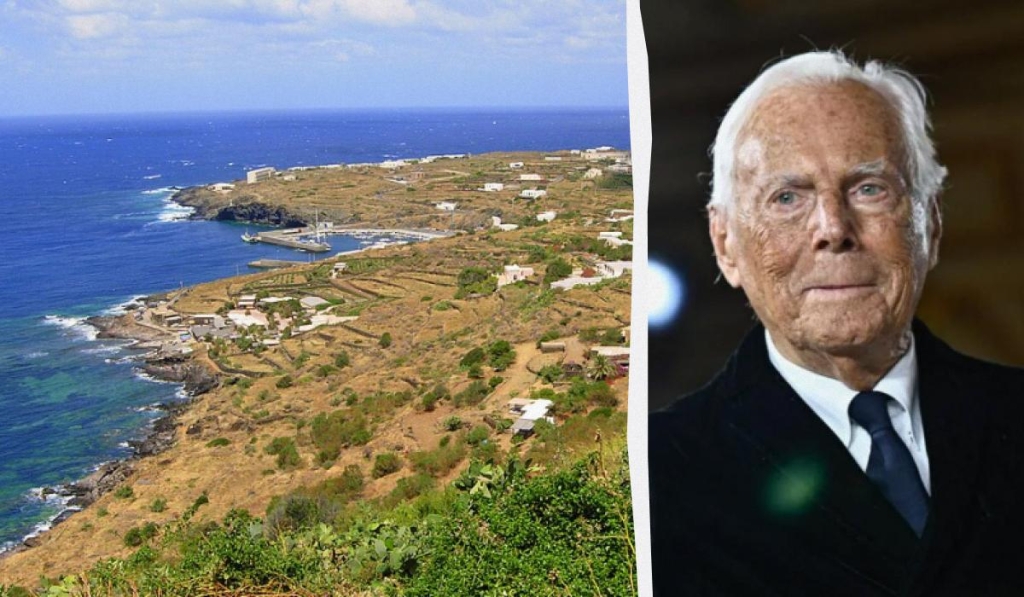 Аеропорт на італійському острові назвуть на честь легендарного Джорджо Армані 1 На честь Армані назвуть аеропорт на острові ПантеллеріяКолаж ТА