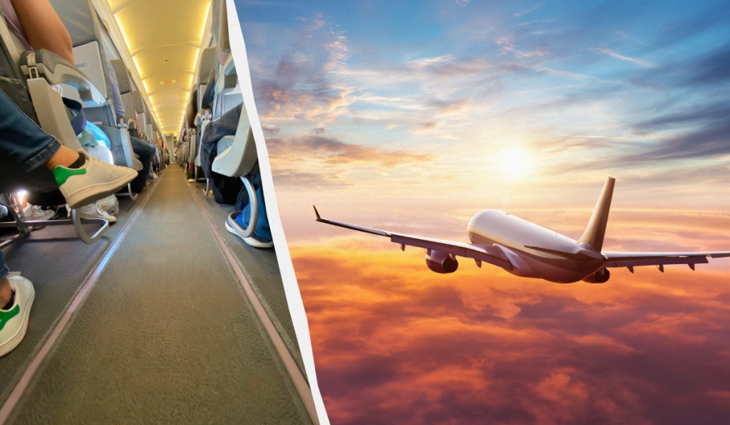 Бортпровідник розповів, яка небезпечна звичка пасажирів дратує екіпаж 1 Довгі перельоти – це серйозне випробування як для пасажирів, так і для бортпровідників / колаж ТА