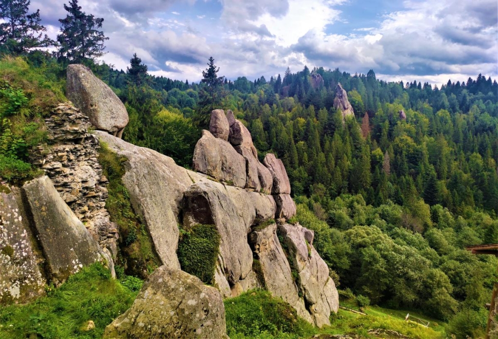 Буковиця влітку: в пошуках мальовничих краєвидів на Львівщині 15 Краєвиди з Тустані / фото Марина Григоренко