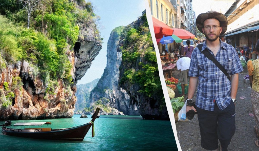 Бувалий мандрівник розповів, чи реально відпочити в Таїланді бюджетно 1 Джо Біндлосс поділився секретами бюджетного відпочинку в Таїланді / колаж ТА