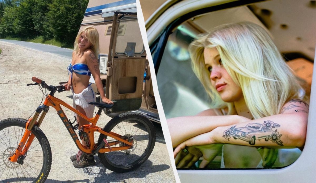 "Це питання пріоритетів": туристка розповіла, на які жертви вона пішла заради оплати подорожей 1 Економити дівчині допомагає проживання у власному фургоні / колаж ТА