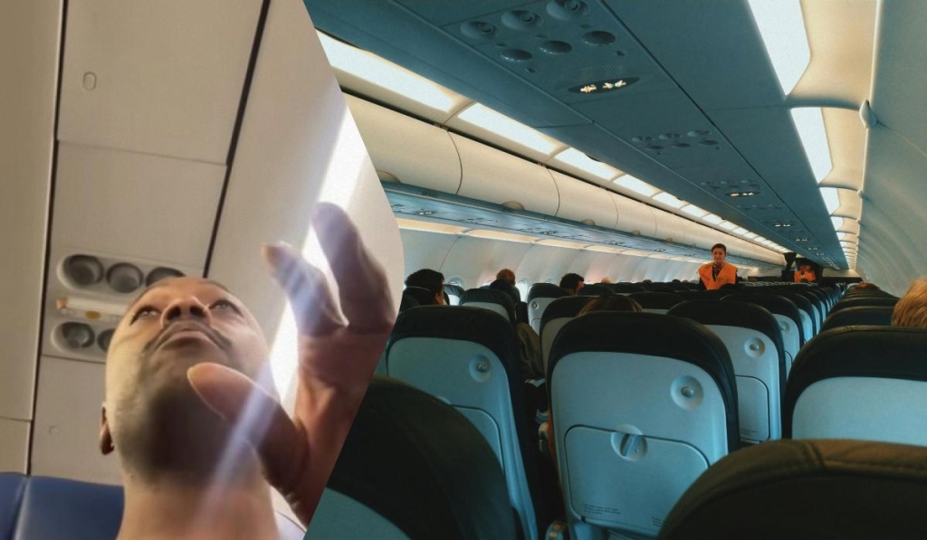 Чоловік поскаржився на "пекельний" політ через "неповажний" вчинок пасажира: що сталося 1 Тому чоловік вирішив зробити йому зауваження / колаж ТА