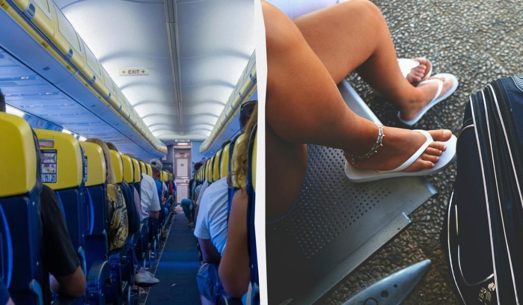 Чому не можна вдягати шльопанці в літаку: пілот попередив про небезпеку 1 Правильний вибір одягу може врятувати вам життя / Колаж ТА