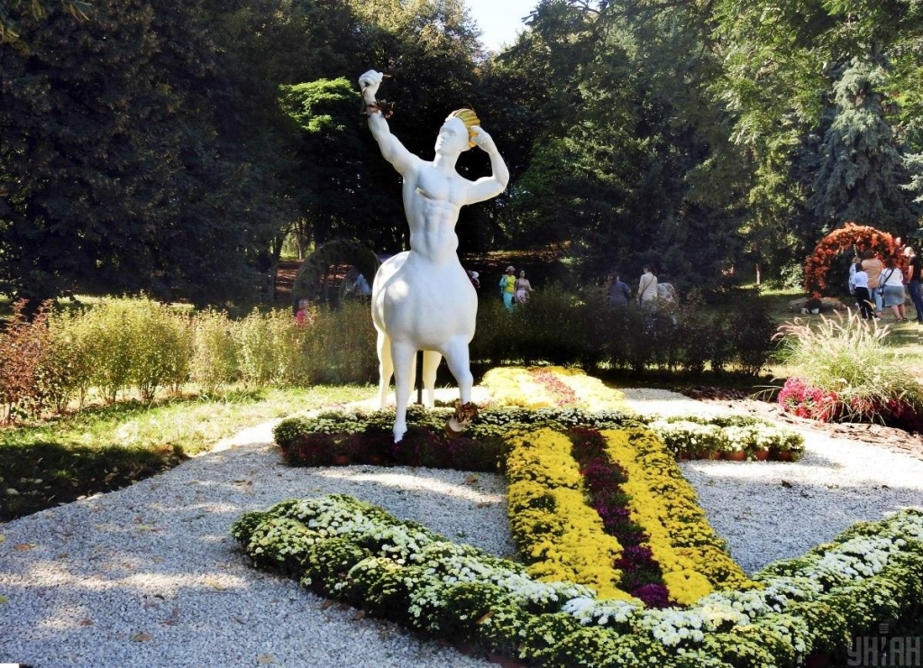 На Співочому полі у Києві відкрилася астрологічна виставка хризантем (фоторепортаж) 6 На Співочому полі у Києві відкрилася астрологічна виставка хризантем (фоторепортаж)