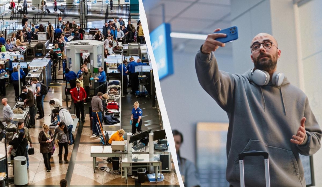 Експертка назвала TikTok-тренди, через які у туристів можуть бути проблеми в аеропорту 1 Заради відео в TikTok туристи порушують правила поведінки в аеропорту / колаж ТА