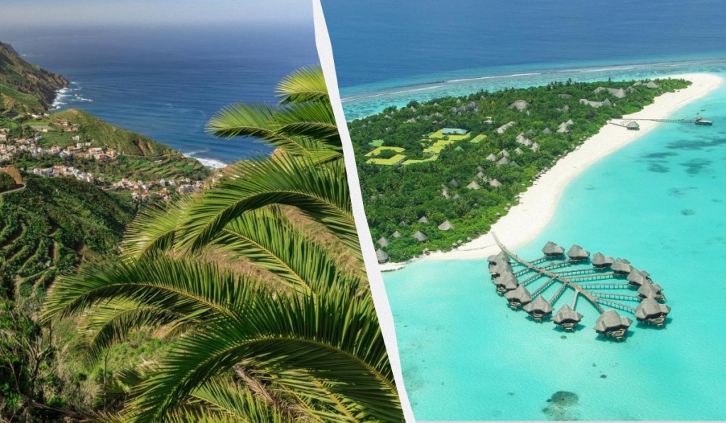 Експертка з подорожей назвала найкращі місця у світі для полювання за листопадовим сонцем 1 Тенерифе і Мальдіви радують туристів теплом і сонцем у листопаді / колаж ТА