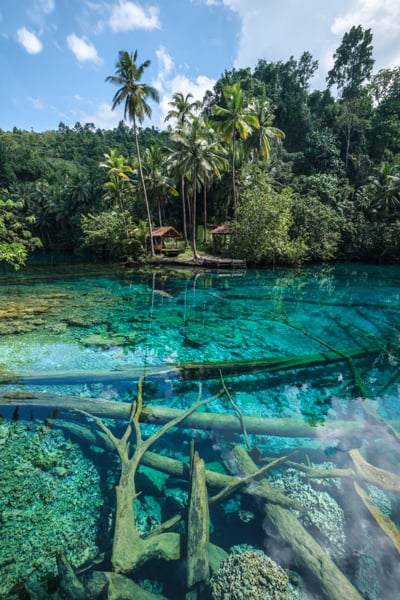 Paisu Pok Lake In Banggai: Bluest Lake In Indonesia Озеро Пайсу Пок у Банггаї: найблакитніше озеро в Індонезії 7