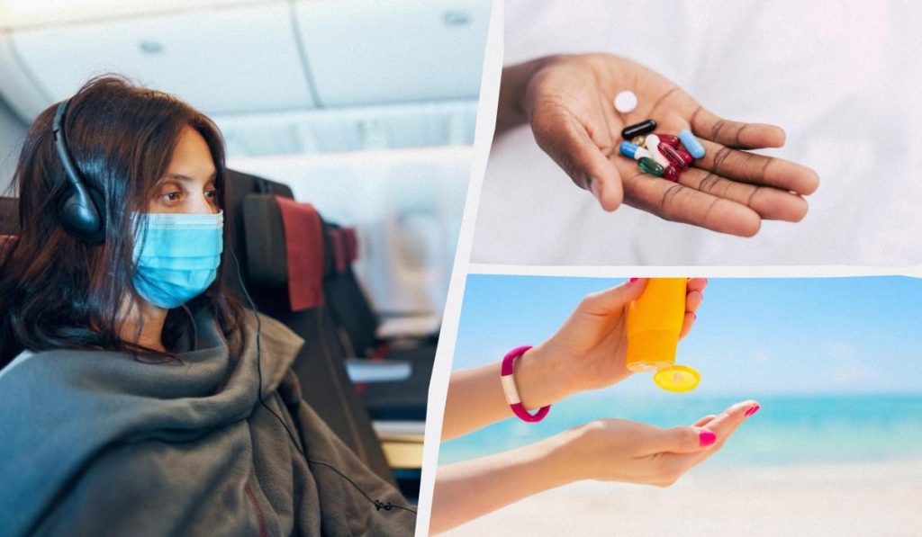 Лікарі поділилися своїми секретами, як залишатися здоровими у подорожах 1 Лікарі розповіли, як не зіпсувати відпустку / колаж ТА