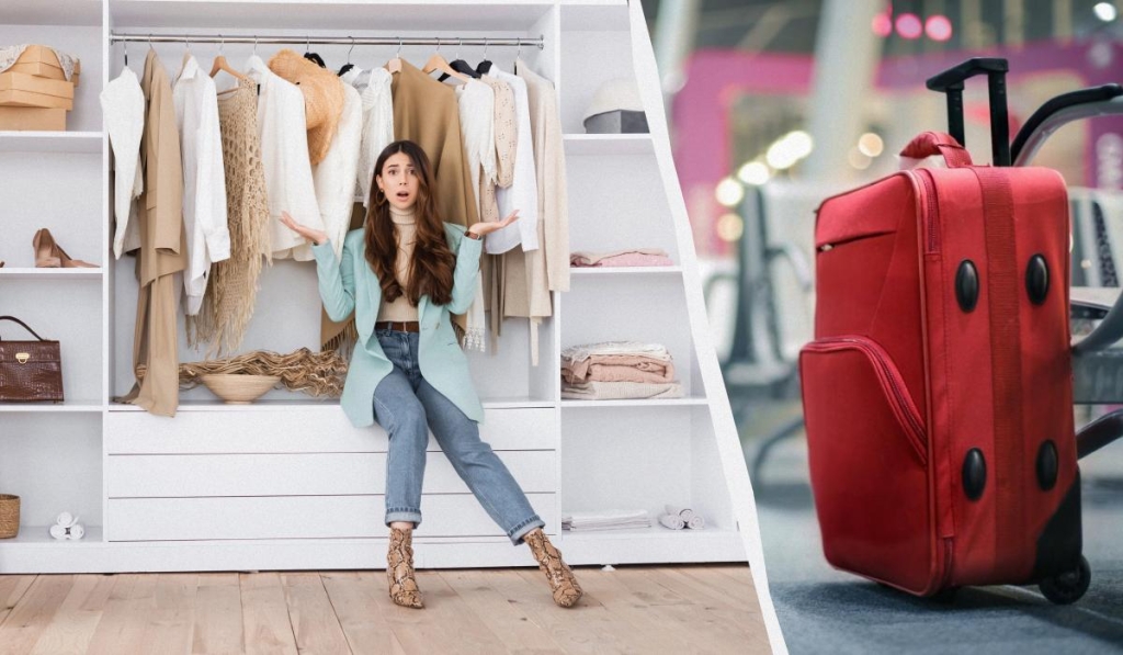 Модні експерти розповіли про чарівне правило, щоб умістити у валізу до 30 варіантів вбрання 1 Туристам радять використовувати метод пакування "5-4-3-2-1" / колаж ТА