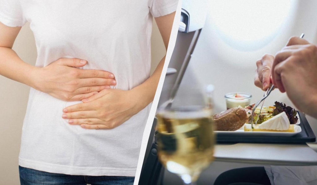 Названо шість продуктів, від яких краще відмовитися перед польотом на літаку 1 Краще відмовитися від деяких продуктів до і під час польоту / колаж ТА