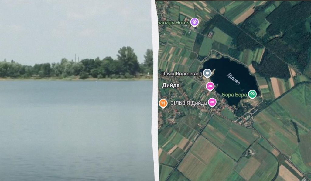 Озеро Дідове: як доїхати та де зупинитися на Закарпатському морі 1 Дідове озеро вражає своїм розміром / Колаж