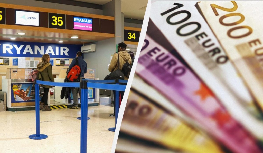 Пасажирам Ryanair загрожує штраф понад 100 євро за пізнє прибуття в аеропорт 1 Ryanair буде жорстко карати любителів пізно приїжджати в аеропорт / колаж ТА