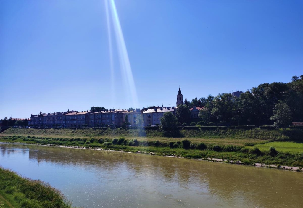 Польський Перемишль: "ворота в Європу" для українців 9 Набережна річки Сян в Перемишлі / фото Марина Григоренко