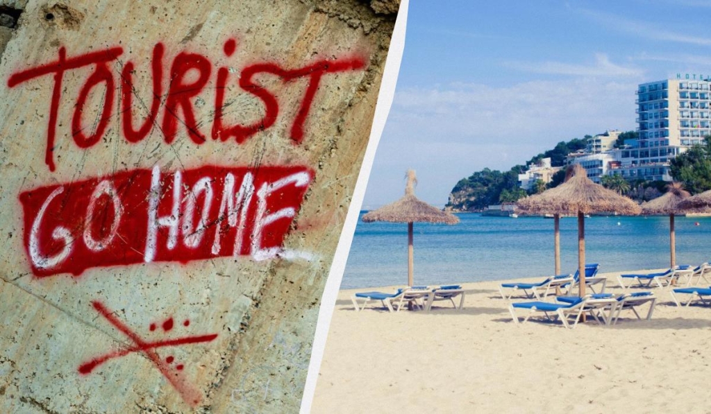 Постріл собі в ногу: на Майорці паніка через зростання безробіття на тлі відтоку туристів 1 На Майорці стало менше туристів / колаж ТА