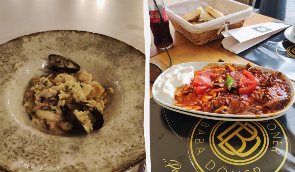 Приємна несподіванка: чому українцям варто звернути увагу на чорноморські пляжі Румунії 57 В Констанці дуже різноманітна кухня / колаж ТА