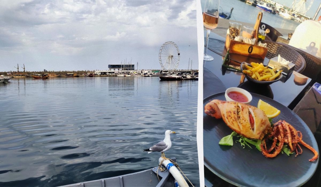 Приємна несподіванка: чому українцям варто звернути увагу на чорноморські пляжі Румунії 58 За морепродуктами краще йти на причал для яхт / колаж ТА