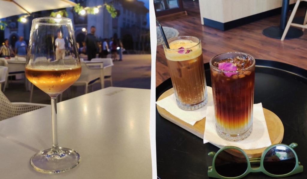 Приємна несподіванка: чому українцям варто звернути увагу на чорноморські пляжі Румунії 59 В Румунії дуже смачні вина та кава / колаж ТА