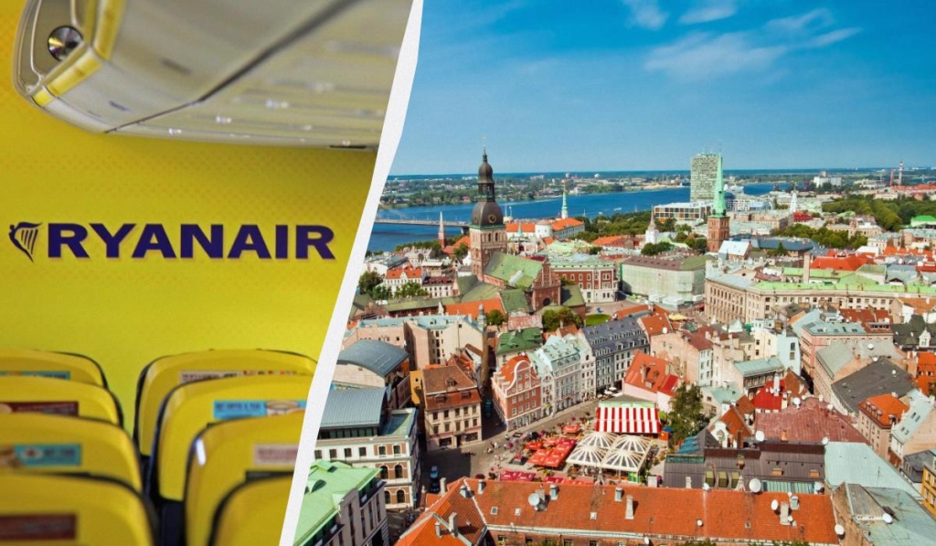 Ryanair припиняє деякі рейси зі ще однієї європейської столиці 1 Ryanair скасовує два рейси з Риги / колаж ТА