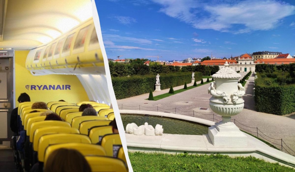 Ryanair скорочує рейси до Відня слідом за Wizz Air 1 Ryanair скорочує кількість рейсів до Австрії / колаж ТА