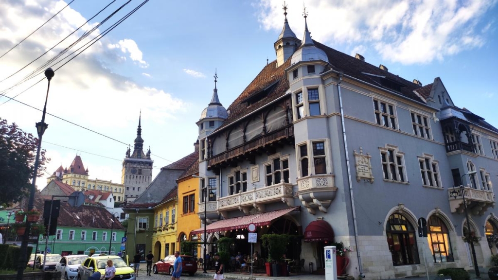 Сігішоара: найінстаграмніше місто Румунії та справжня батьківщина Дракули 26 Годинникова вежа в Сігішоарі / фото Марина Григоренко