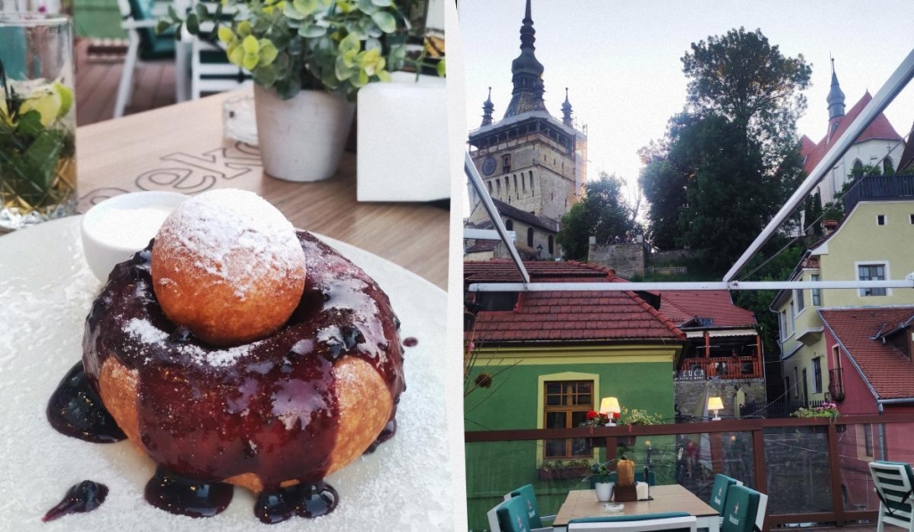 Сігішоара: найінстаграмніше місто Румунії та справжня батьківщина Дракули 24 Vintage Lounge в Сігішоарі / колаж ТА