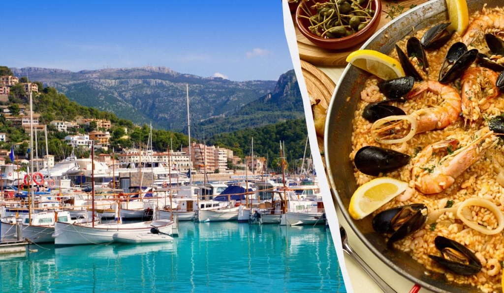 Туристам розповіли, чому в Іспанії не варто замовляти паелью в понеділок 1 Паелья з морепродуктами – одна з головних іспанських страв / колаж ТА