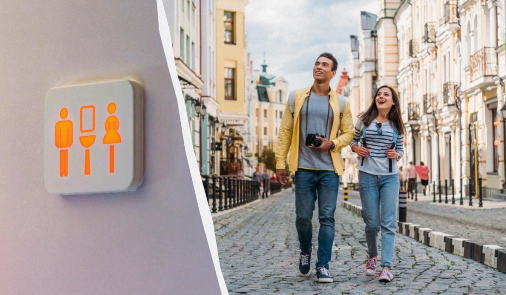 Туристи поділилися "безглуздими лайфхаками", які завжди виручають їх у поїздках 1 Одна з порад стосується відвідування туалету / колаж ТА