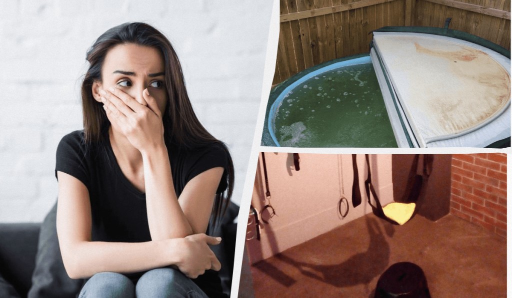 Туристи показали жахливі фото, які назавжди відіб’ють бажання орендувати житло на Airbnb 1 Деякі помешкання на Airbnb справді жахають / колаж ТА