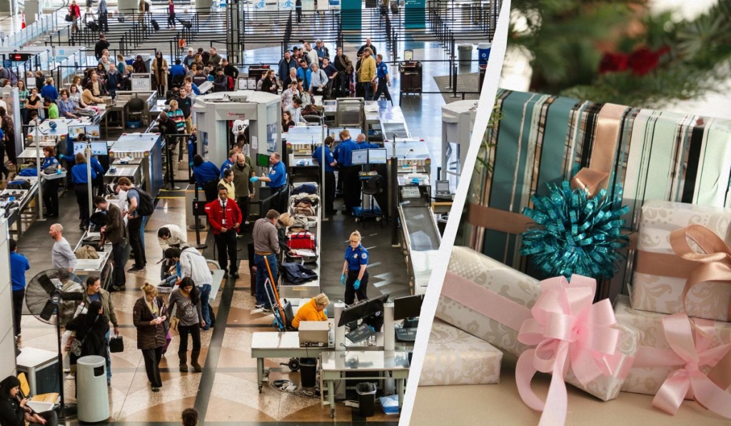 Туристів попередили, через які святкові предмети у них можуть бути проблеми в аеропорту 1 Різдвяні подарунки можуть спричинити проблеми в аеропорту / колаж ТА