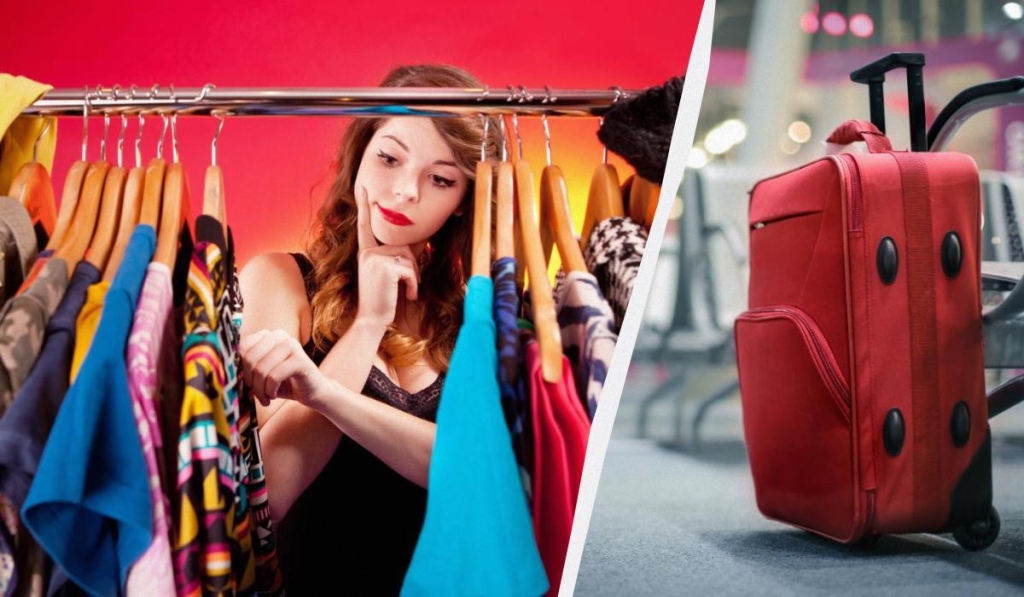 У відпустку на два тижні з однією валізою: досвідчена туристка доводить, що це реально 1 Як вмістити всі речі в одну валізу / колаж ТА