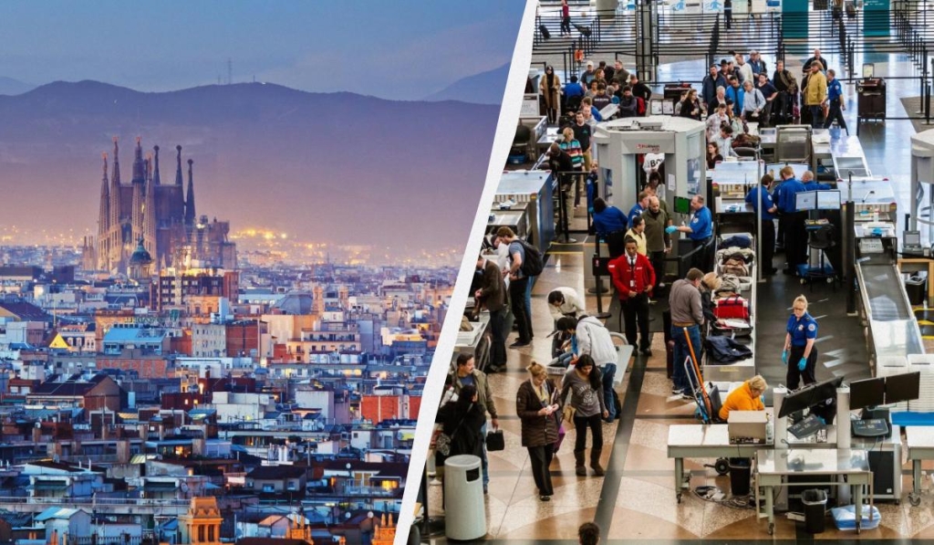 В аеропортах Іспанії цими вихідними можливі збої через масовий страйк персоналу Ryanair 1 Туристам в Іспанії зіпсують відпочинок страйки в аеропортах / колаж ТА