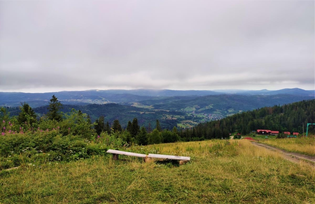 Відновлення сил в Карпатах: найкращі пішохідні маршрути у Славському 23 Краєвид з вершини Ільзи / фото Марина Григоренко