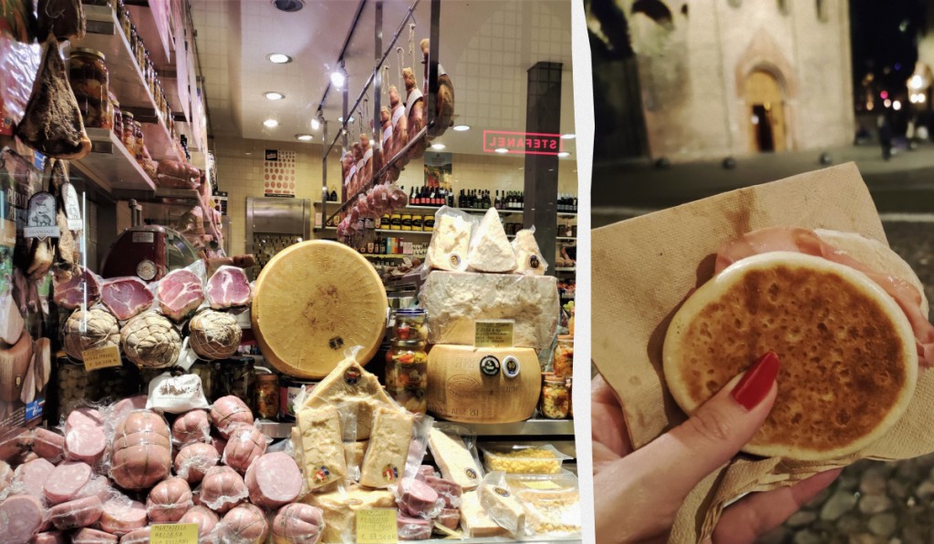 Вікенд в Болоньї: чим вражає туристів розкішна "темна конячка" Італії 81 Болонська мортадела / фото Марина Григоренко