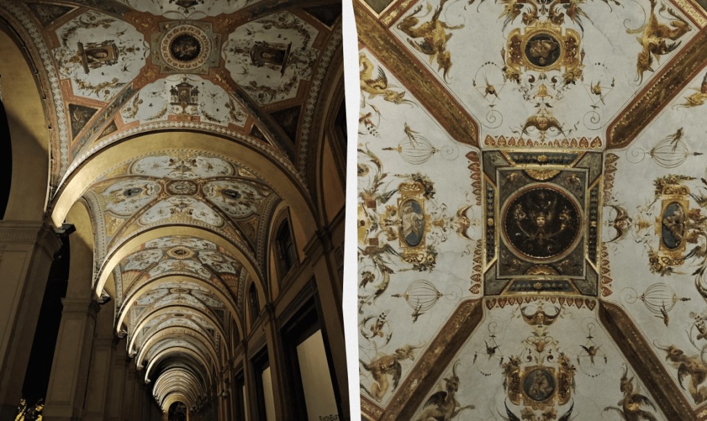 Вікенд в Болоньї: чим вражає туристів розкішна "темна конячка" Італії 44 Галереї Palazzo della Banca d'Italia / фото Марина Григоренко