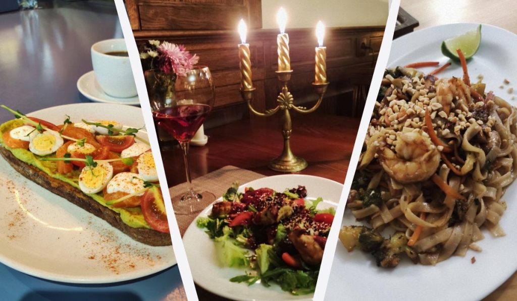 Вікенд в Кам'янець-Подільську: що подивитися та де смачно поїсти 27 Сніданок у Coffee-Bike Cafe, вечеря у Berry Wine, обід у Sho take / колаж ТА