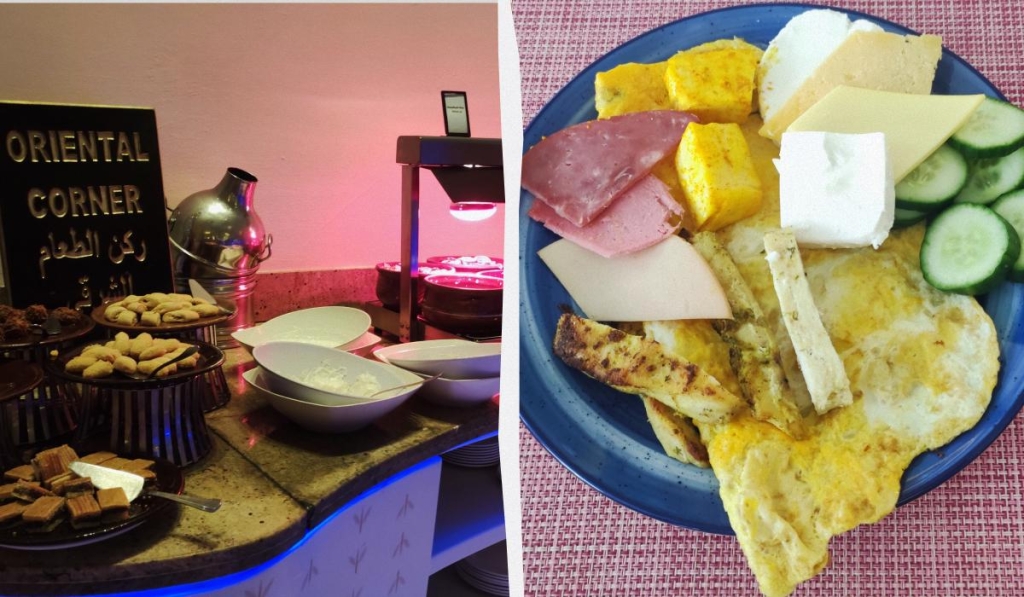 Єгипет влітку? Та ще й без росіян? Тоді вам в Марса-Алам! 22 Шведський стіл в готелі Hilton Marsa Alam 5* / фото Марина Григоренко