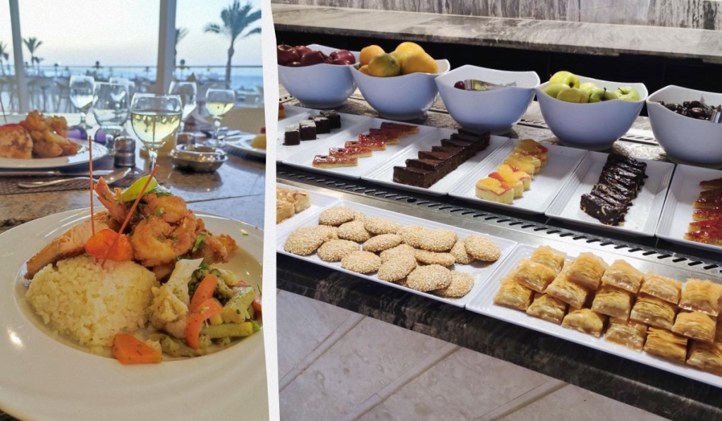 Єгипет влітку? Та ще й без росіян? Тоді вам в Марса-Алам! 45 Їжа в ресторанах готелю готелі Pickalbatros Sea World Resort 5* / фото Марина Григоренко