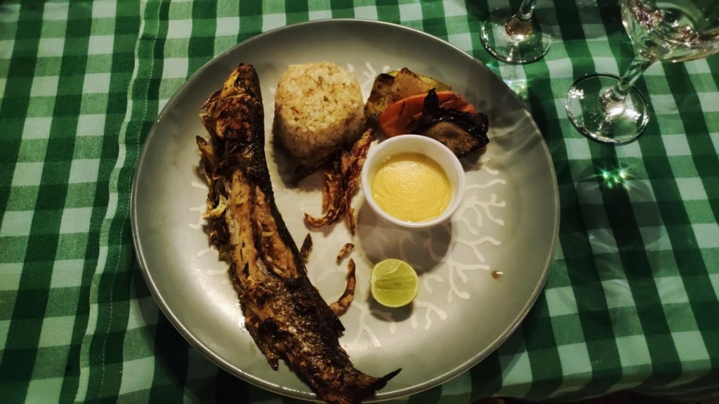 Єгипет влітку? Та ще й без росіян? Тоді вам в Марса-Алам! 23 На пляжі готелю Hilton Marsa Alam 5* є чудовий рибний ресторан / фото Марина Григоренко