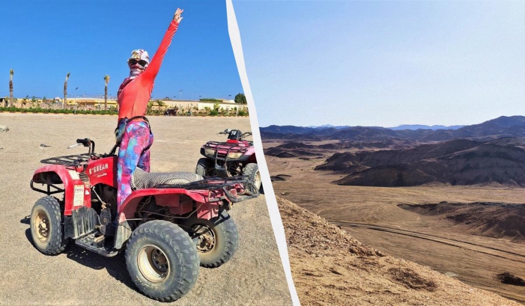 Єгипет влітку? Та ще й без росіян? Тоді вам в Марса-Алам! 94 Катання на квадроциклах в Марса-Аламі / фото Марина Григоренко