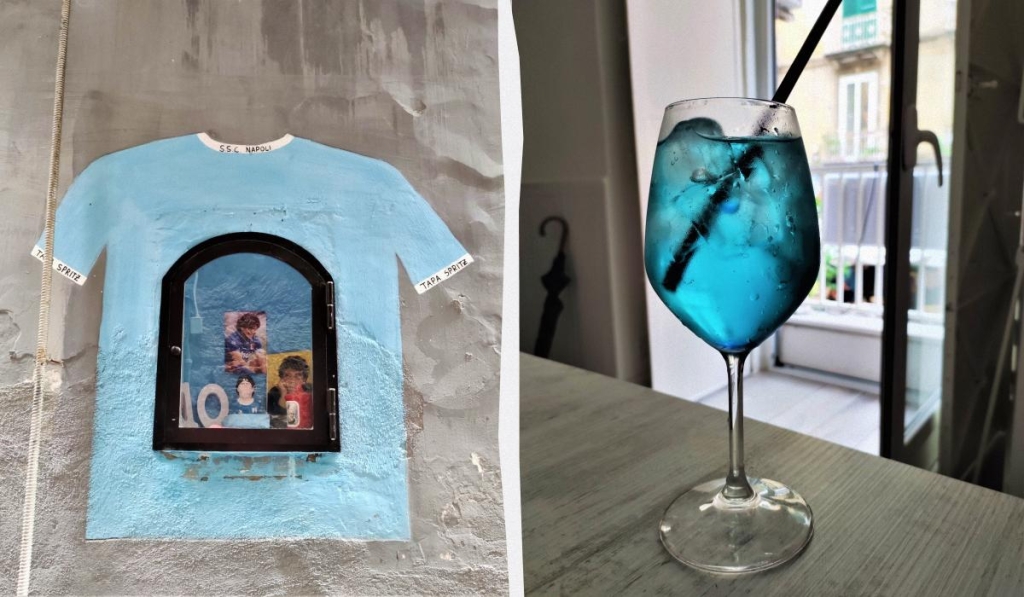 Зрозуміти і полюбити Неаполь: Марадона, клоуни і контрасти 4 Коктейль Maradona spritz можна спробувати лише в Неаполі / фото Марина Григоренко