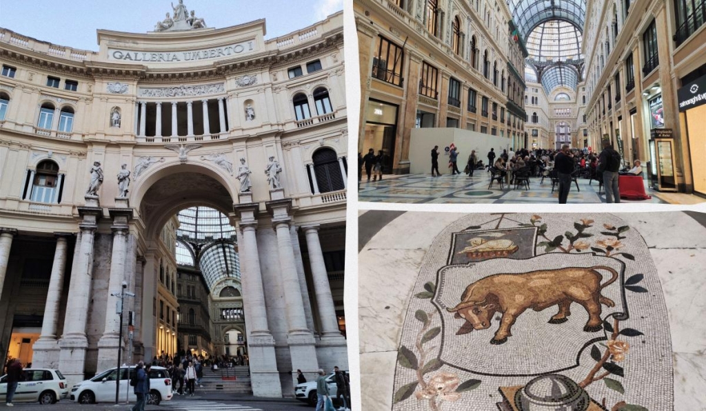 Зрозуміти і полюбити Неаполь: Марадона, клоуни і контрасти 69 Галерея Умберто I в Неаполі / фото Марина Григоренко